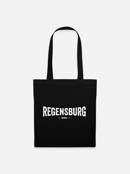 Regensburg Original - Stoffbeutel - Schwarz