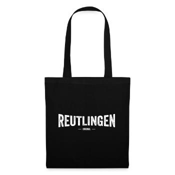 Reutlingen Original - Stoffbeutel - Schwarz - Vorne