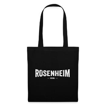 Rosenheim Original - Stoffbeutel - Schwarz - Vorne