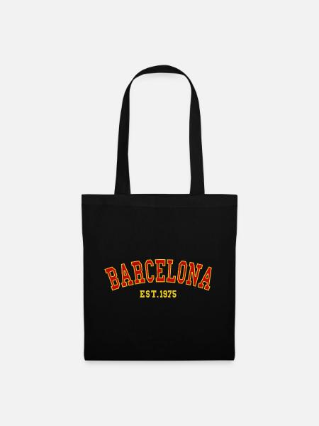 Barcelona_Est_1975 - Stoffbeutel - Schwarz