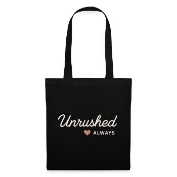Calm is rebellion. Soft Life Self Care - Tote Bag - black - Front