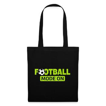 Football_mode - Stoffbeutel - Schwarz - Vorne