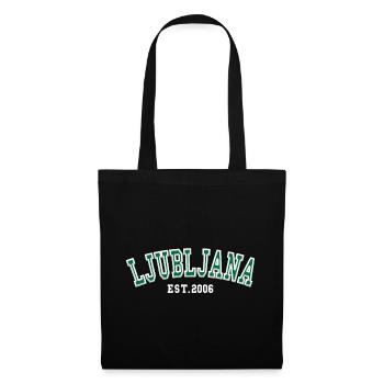 Ljubljana Est. 2006 - Tote Bag - black - Front