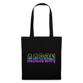 aaron rs rainbow - Sac en tissu - noir - Devant