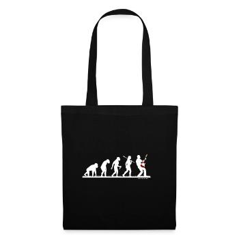 Evo Guitariste guitare électrique Evolution - Sac en tissu - noir - Devant