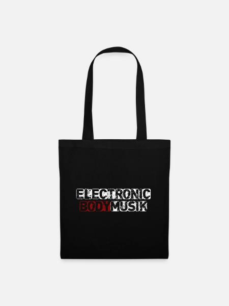 Electronic body music - Tote Bag - black