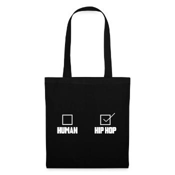 HipHop MC Gangster Rap Hip Hopper - Tote Bag - black - Front