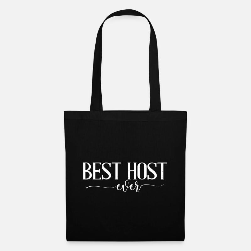 Best Host Ever 10 - Stoffbeutel - Schwarz