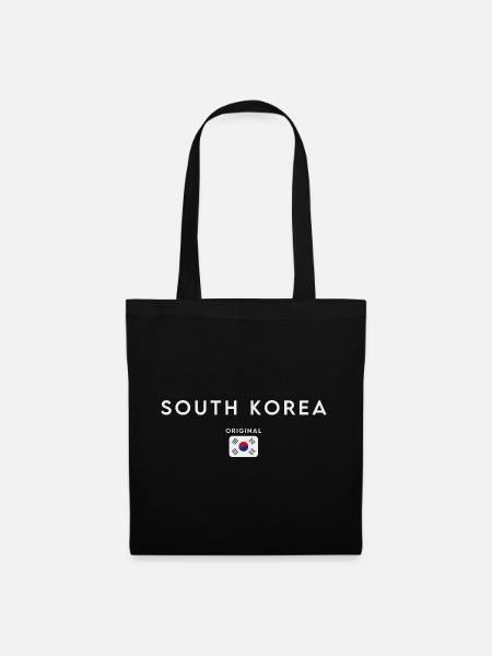 South Korean flag, South Korean pride - Tote Bag - black