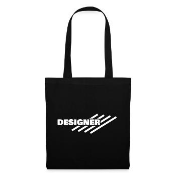 Geschenk für Designer - Stoffbeutel - Schwarz - Vorne