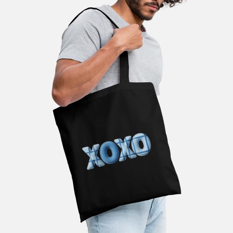 Look patchwork XOXO avec look tissu Sac en tissu