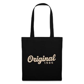 1986 Birthday Gift | Born in 1986 - Tote Bag - black - Front