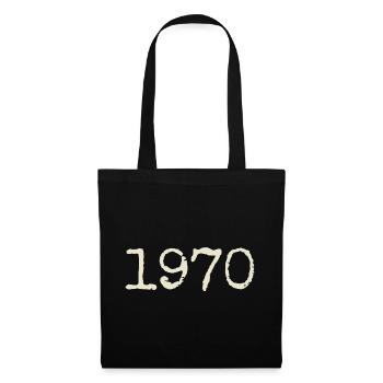 1970 Birthday Gift - Awesome since 1970 - Tote Bag - black - Front