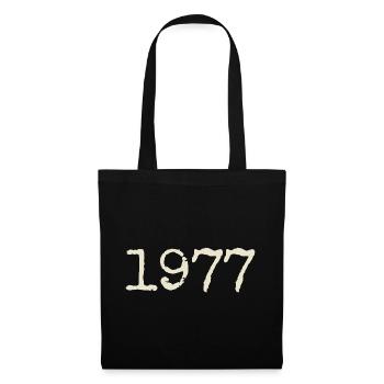 1977 Birthday Gift - Awesome since 1977 - Tote Bag - black - Front