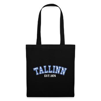 Tallinn Est. 1976 - Tote Bag - black - Front