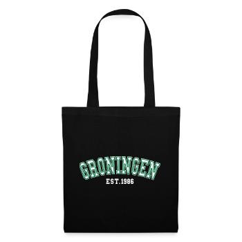 Groningen Est. 1986 - Tote Bag - black - Front