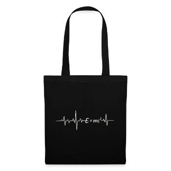 I Love Physics Theory of Relativity E=mc² - Tote Bag - black - Front