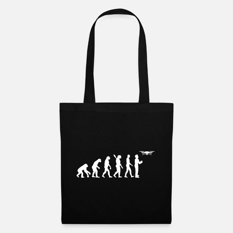 drone - Sac en tissu - noir