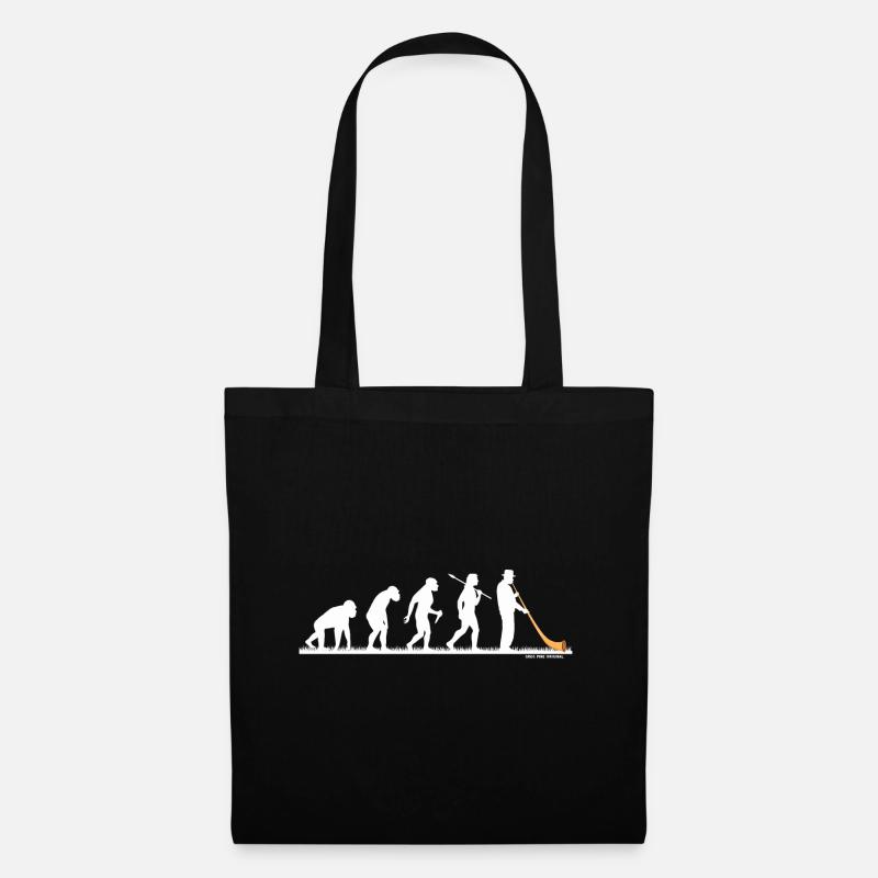 Evo Alphorn Alphornbläser Evolution Albhorn - Stoffbeutel - Schwarz