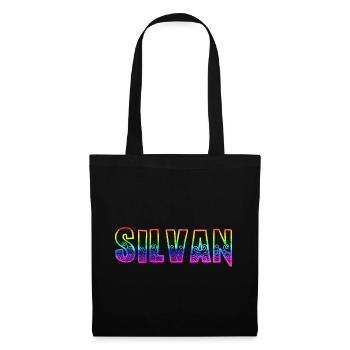 silvan rs regenbogen - Stoffbeutel - Schwarz - Vorne