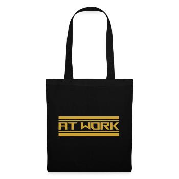 at work - Tote Bag - black - Front