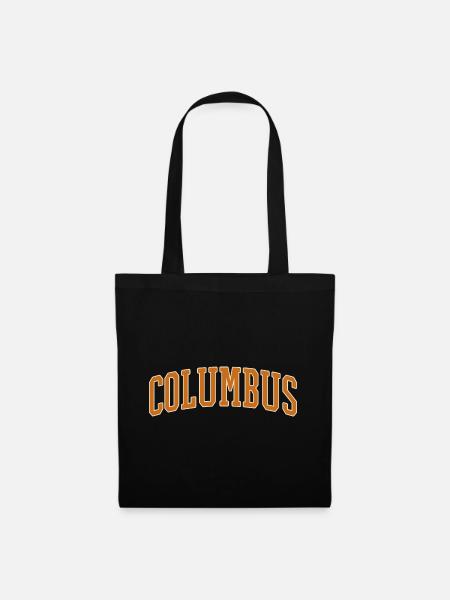 Columbus Varsity Arch - Stoffbeutel - Schwarz