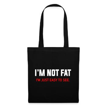 Bold Text Quote T-Shirt Design - Tote Bag - black - Front