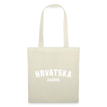 HRAVTSKA Kroatien Croatie Zagreb - Sac en tissu - nature - Devant