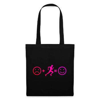 Ski de fond Jogging Course Jogging - Sac en tissu - noir - Devant