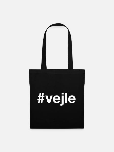 VEJLE Denmark Dänemark - Stoffbeutel - Schwarz