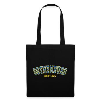Gothenburg Est. 1975 - Tote Bag - black - Front