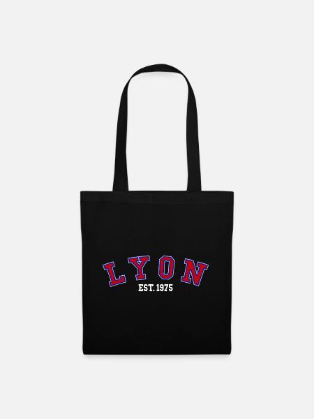 Lyon Est. 1975 - Stoffbeutel - Schwarz