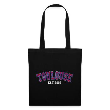 Toulouse Est. 2005 - Sac en tissu - noir - Devant
