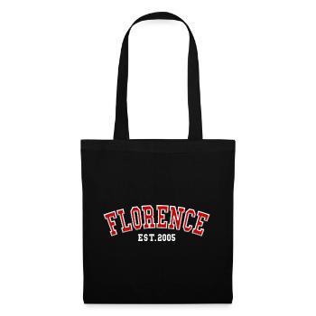 Florenz Est. 2005 - Stoffbeutel - Schwarz - Vorne