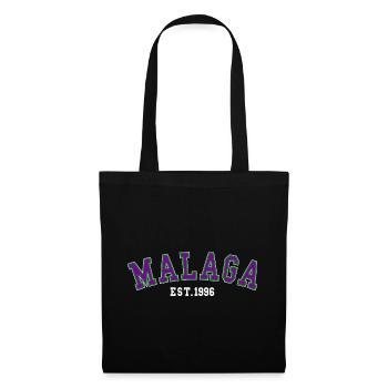 Malaga gegründet 1996 - Stoffbeutel - Schwarz - Vorne