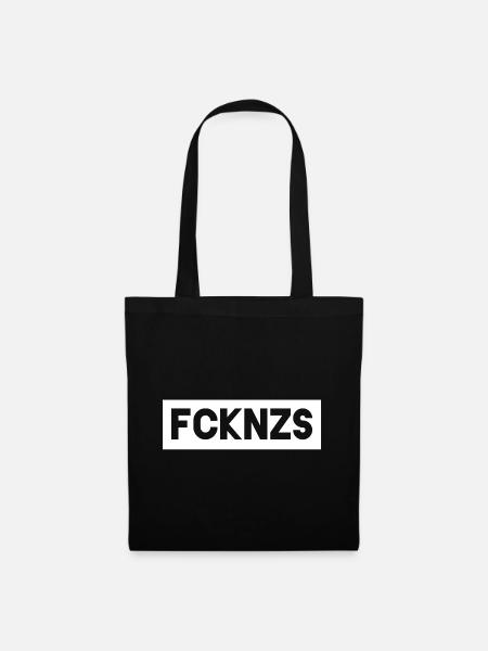 FCK NZS - Stoffbeutel - Schwarz