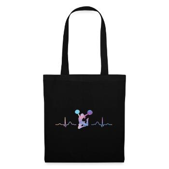 Cheerleader Cheer Mom Cheerleading - Tote Bag - black - Front