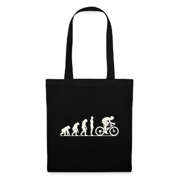 Gravel Bike Evolution - Stoffbeutel - Schwarz - Vorne