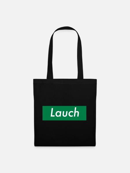 Lauch - Stoffbeutel - Schwarz