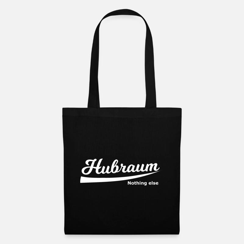 Hubraum und Motorsport - Stoffbeutel - Schwarz