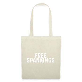 Free Spankings 3 - Stoffbeutel - Natur - Vorne