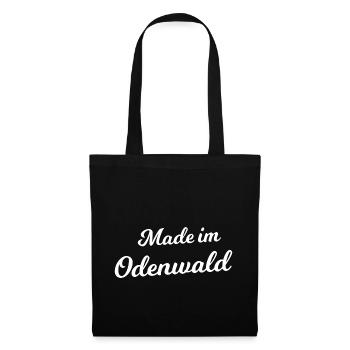 Aus dem Odenwald - Stoffbeutel - Schwarz - Vorne