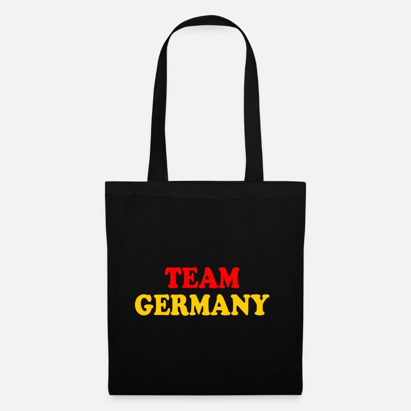 Deutschland - Stoffbeutel - Schwarz