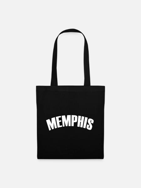 memphis shirt - Stoffbeutel - Schwarz