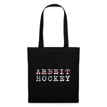 Hockey Feldhockey Hockeysport Kunstrasenhockey - Stoffbeutel - Schwarz - Vorne
