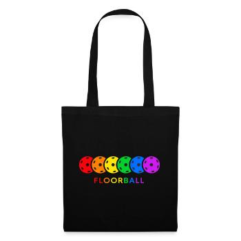 Floorball floorball « Floorball-color » unihoc - Sac en tissu - noir - Devant