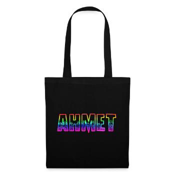 Ahmet RS Arc-en-ciel - Sac en tissu - noir - Devant