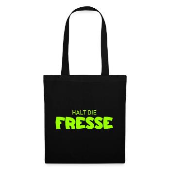 Shut Up - Cool Saying - Tote Bag - black - Front