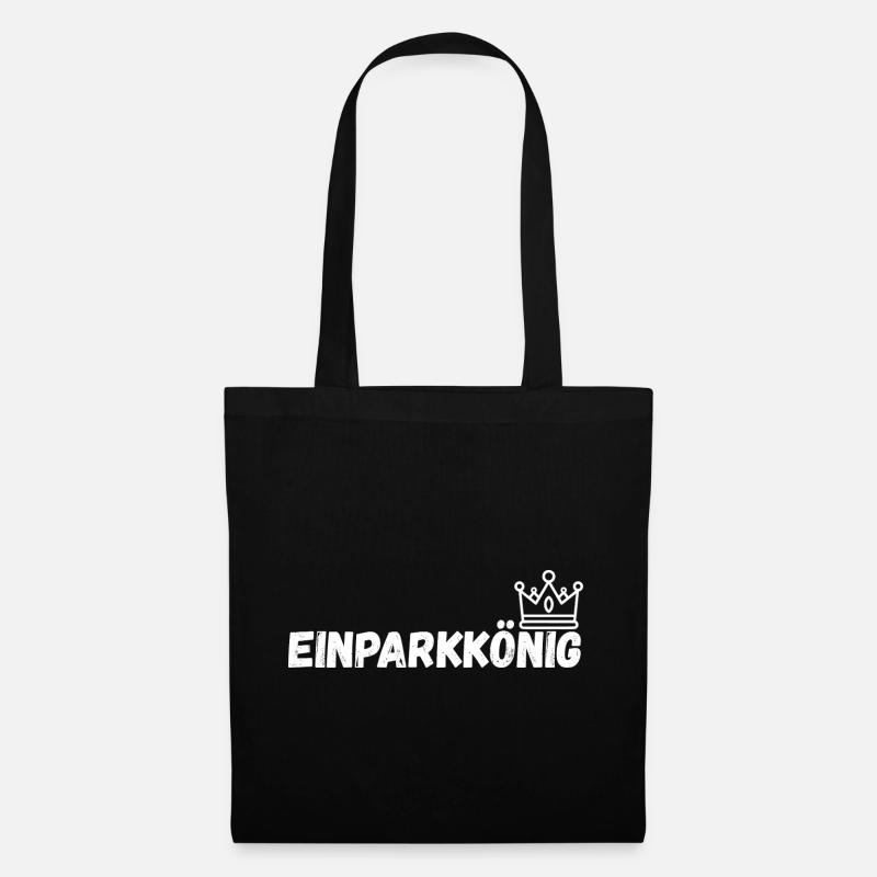 Einparkkonig_schwarz - Tote Bag - black