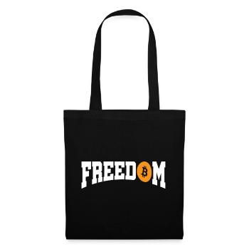 Liberté Bitcoin - Sac en tissu - noir - Devant
